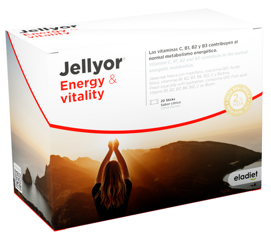 Jellyor Energy Vitality Eladiet 20 sticks de Jalea Real