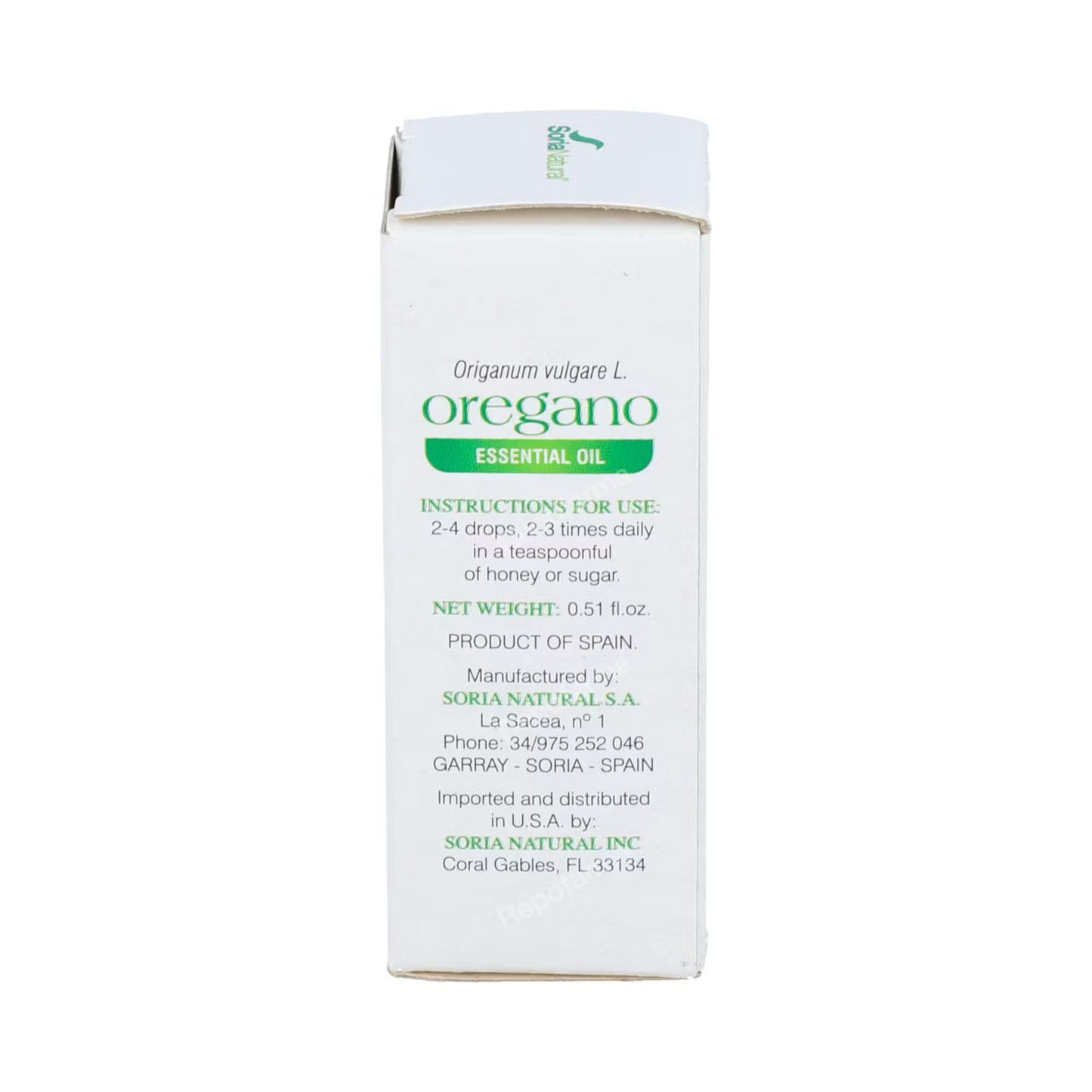 ESENCIA OREGANO 15cc. SORIA NATURAL