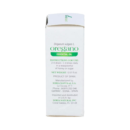 ESENCIA OREGANO 15cc. SORIA NATURAL