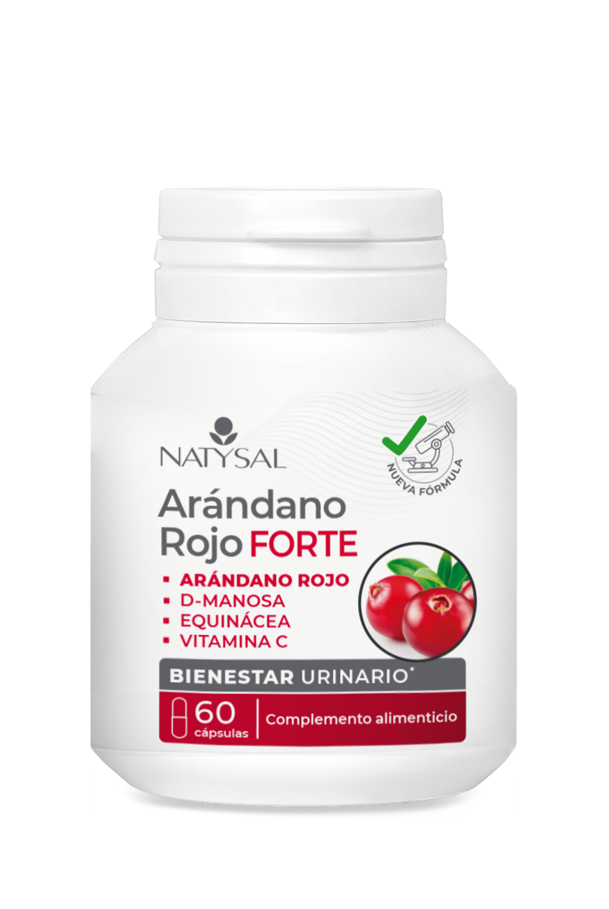 Suplemento Vegano Arándano Rojo Forte con D‑Manosa – 60 Cápsulas