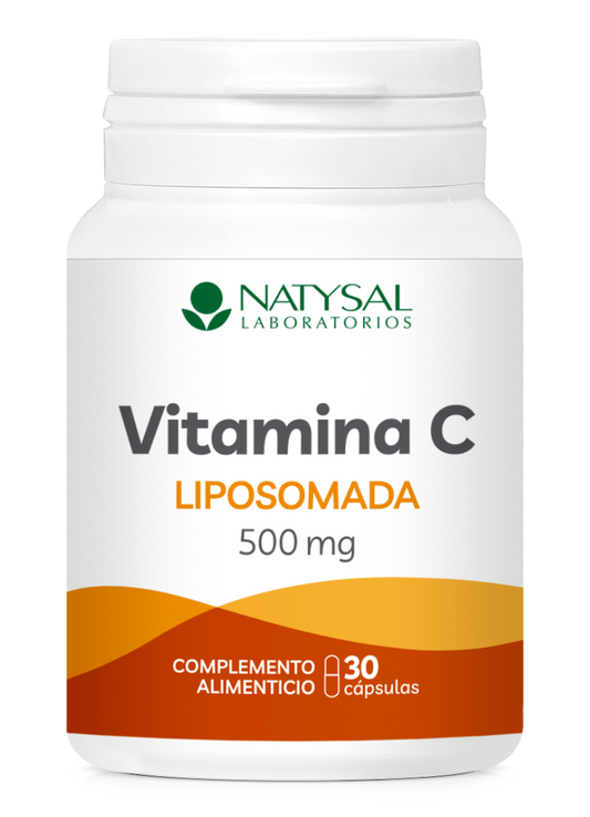 Vitamina C Liposomada Natysal 30 Cápsulas Potentes Antioxidantes