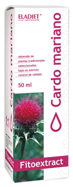 Fitoextract Cardo Mariano 50 ml de Eladiet – Detox Hepático Natural