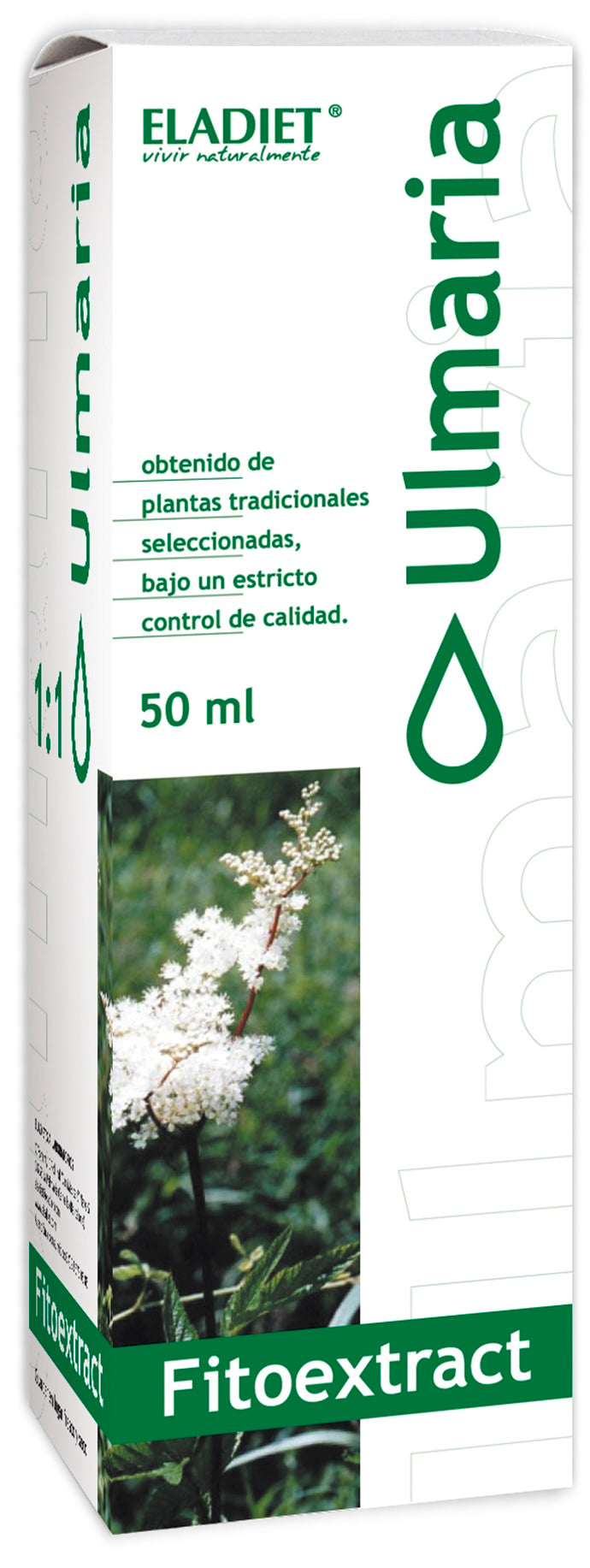 Fitoextract Ulmaria 50 ml de Eladiet – Apoyo Respiratorio y Articular