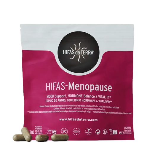 Suplemento Hifas-Menopause 60 cápsulas veganas para equilibrio hormonal