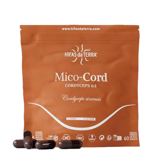 Mico-Cord Refill Hifas da Terra 60 cápsulas Cordyceps