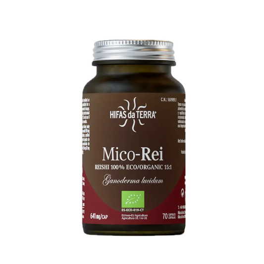 Mico-Rei Extracto de Reishi 70 Cápsulas Premium Terra