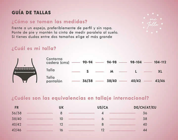 PACK BRAGUITA/COMPRESA XULA EMMA GOLD Talla M