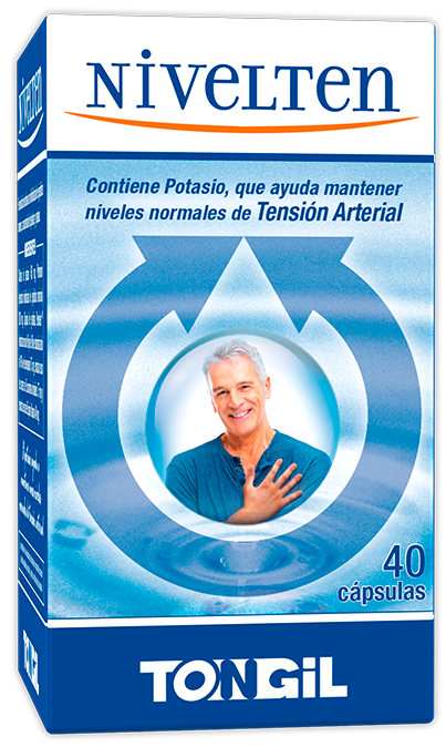 Nivelten Tongil 40 cápsulas para controlar la presión arterial naturalmente