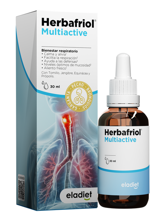 Herbafriol Multiactive Eladiet 30 ml - Suplemento Respiratorio Natural