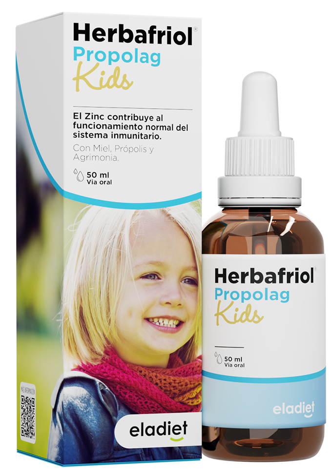 Herbafriol Propolag Kids – Gotas de miel y própolis para niños