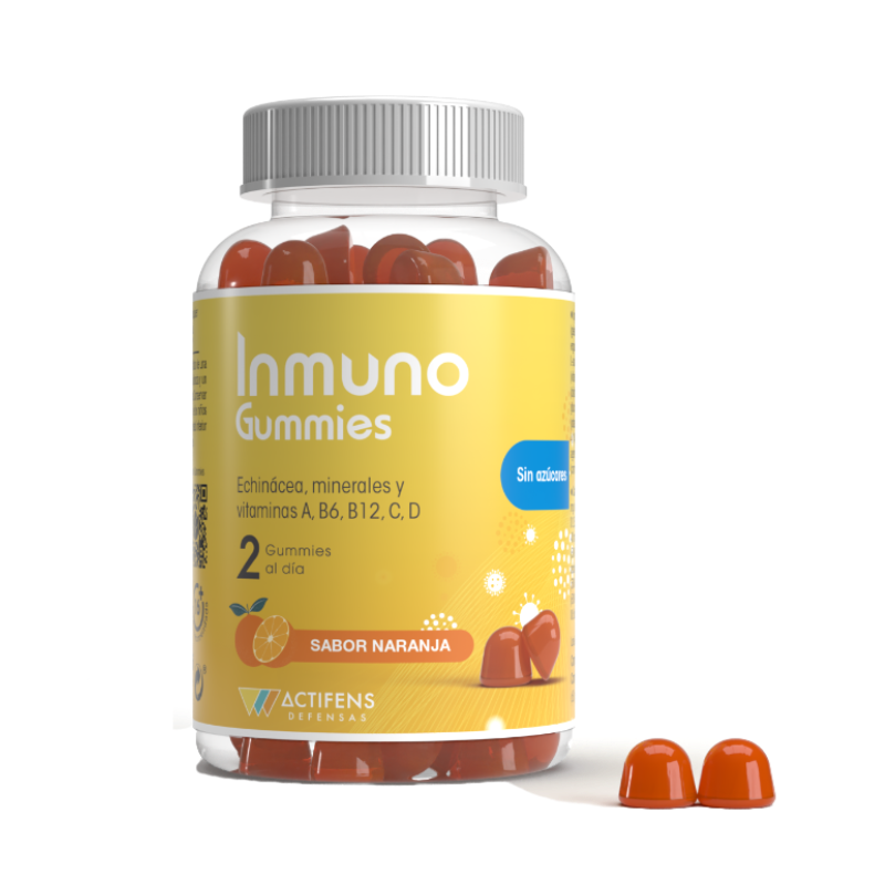 Gummies Inmuno de Herbora, 60 unidades con sabor a naranja