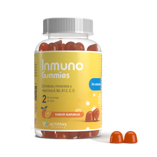 Gummies Inmuno de Herbora, 60 unidades con sabor a naranja