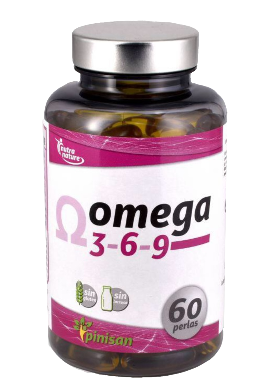 Omega 3-6-9 Pinisan 60 Perlas Cápsulas Salud Cardiovascular