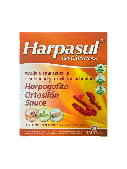 Harpasul Natysal 120 Cápsulas Anti‑inflamatorio Natural de Harpagofito