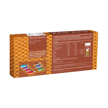 Jellyor Senior Eladiet 20 viales de Jalea Real Energética