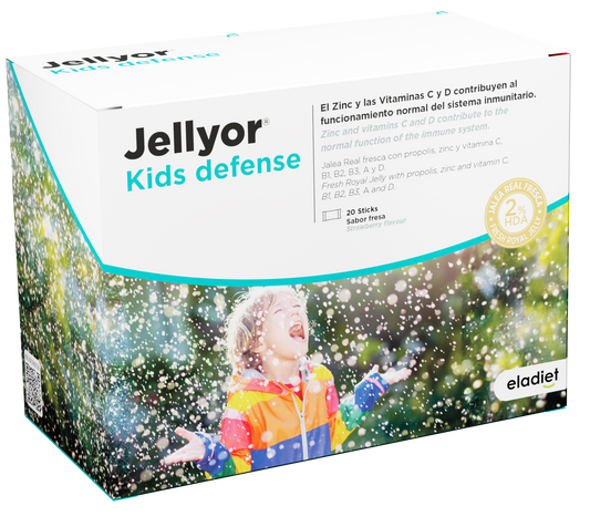 Jellyor Kids Defense 20 sticks con Jalea Real y Zinc