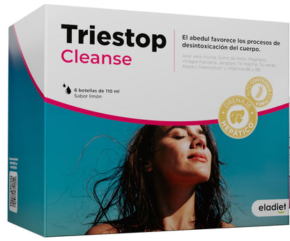 Triestop Cleanse de Eladiet - 6 Botellas Drenantes para Depuración
