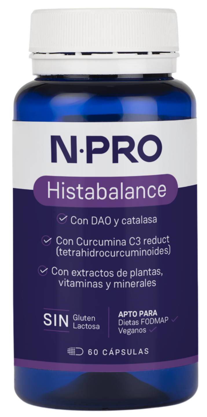 NPro Histabalance 60 cápsulas para equilibrar histamina y DAO