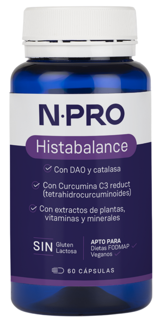 NPro Histabalance 60 cápsulas para equilibrar histamina y DAO