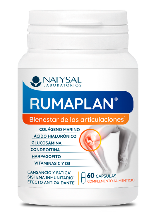 Rumaplan Natysal 60 cápsulas de colágeno marino y articulaciones