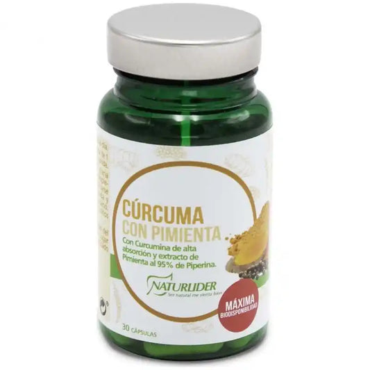 NATURLIDER CURCUMA CON PIMIENTA 30 VCAPS