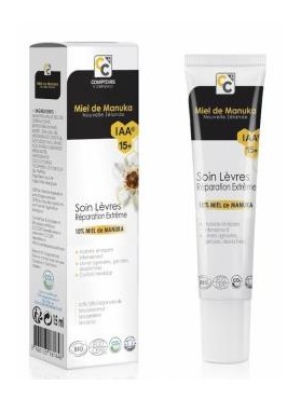 BALSAMO LABIOS REPARACION 10% MIEL MANUKA IAA15+ 15 ml.