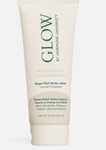 Glow by Hormone University | Loción corporal de magnesio con colágeno |