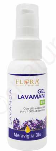 Gel lavamanos desinfectante Flora - 75 ml.