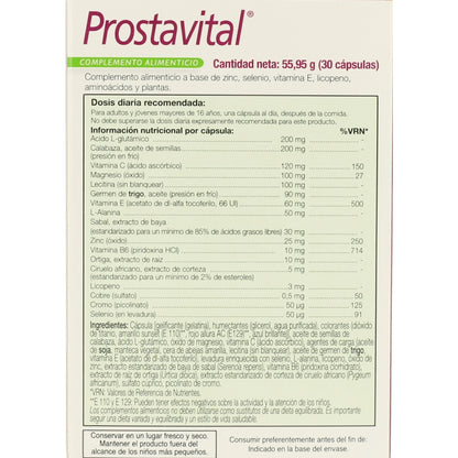Prostavital Prostata 30caps Health Aid