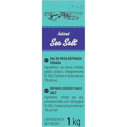 Sal Marina Yodada 1Kg | Diat Radisson