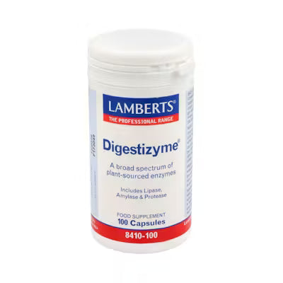 DIGESTIZYME (Complejo de Enzimas) 100 cap. LAMBERTS