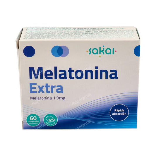 SAKAI MELATONINA extra masticable 60comp.
