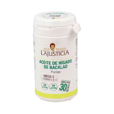 ANA MARIA LAJUSTICIA HIGADO BACALAO 90perlas