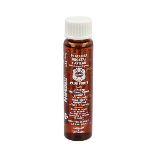 Placenta Capilar Vegetal Plus Forte 25ml Shila | Anticaída