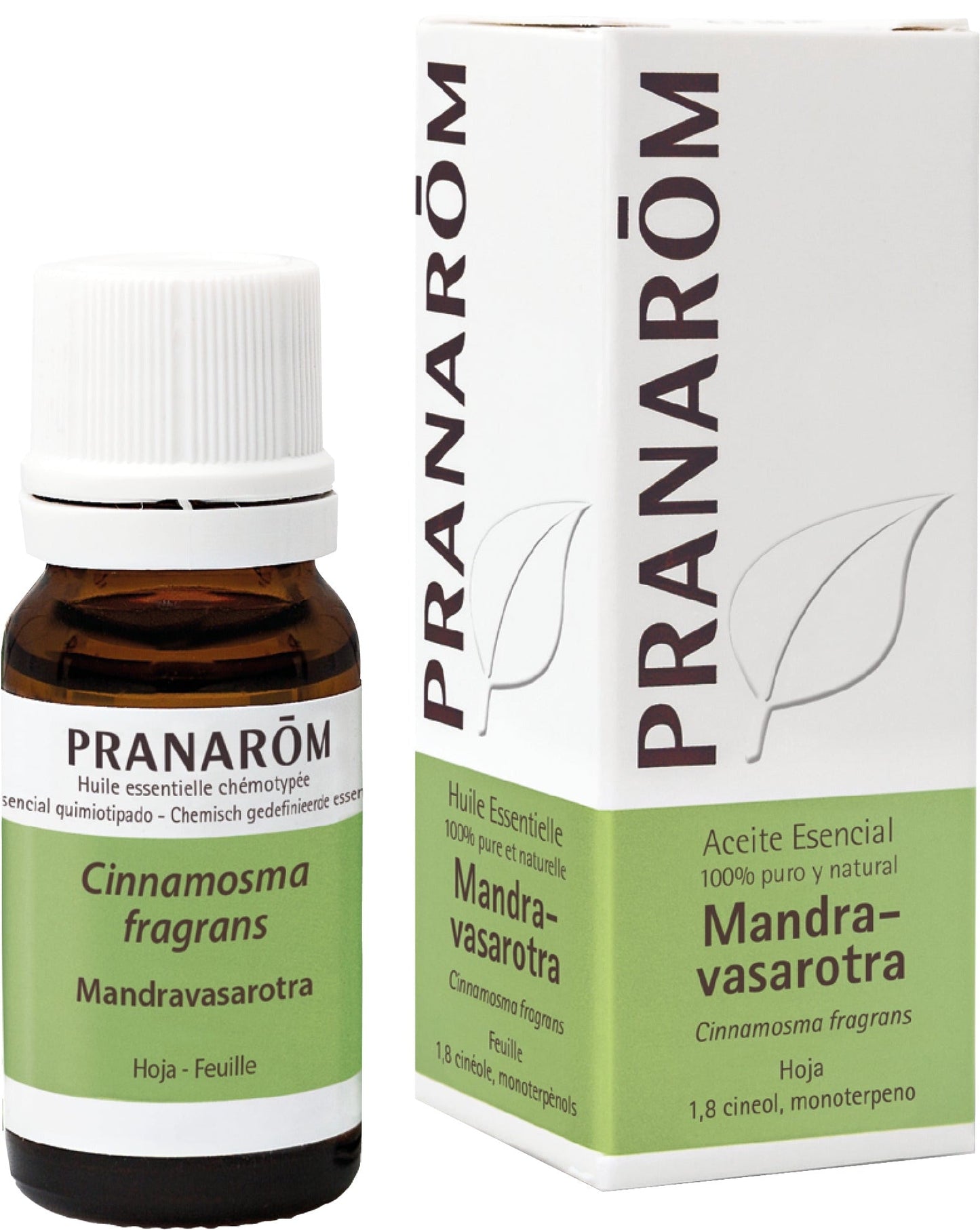 Aceite esencial Mandravasarotra Pranarom 10 ml – Aroma protector de Madagascar