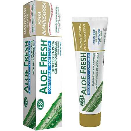 Aloe fresh dentifrico blanqueador homeopatico - 100ml. TREPATDIET-ESI