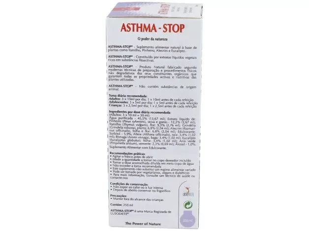 Asthma-Stop 250Ml. Lusodiete