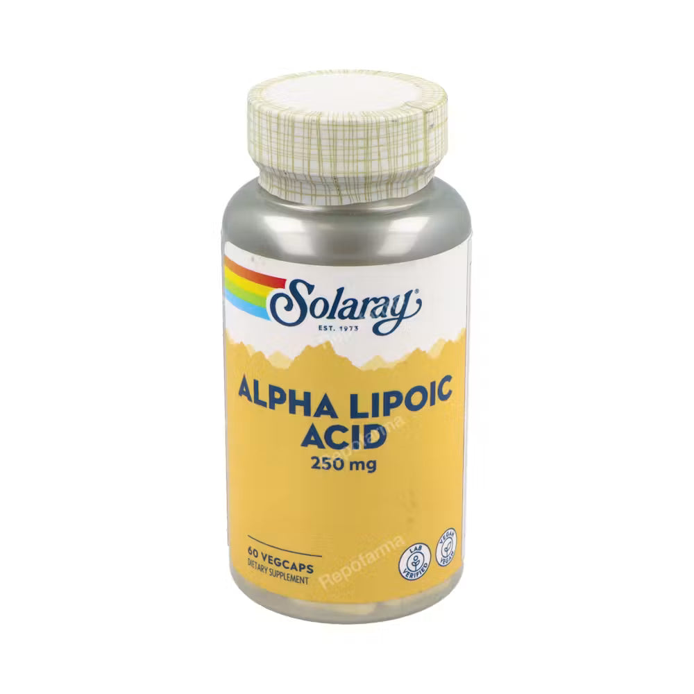 SOLARAY ALPHA LIPOIC ACID 250mg. 60cap.