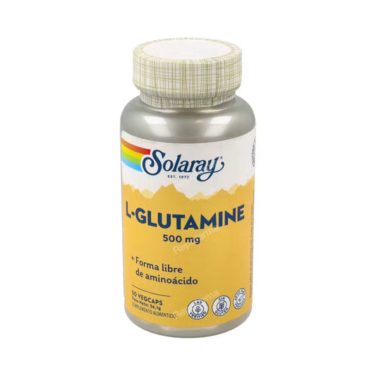 L-Glutamine 500mg 50vcaps Solaray