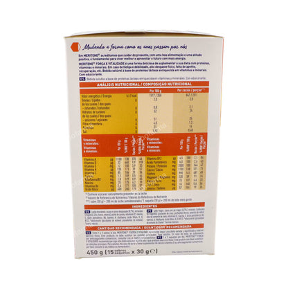 Meritene Fuerza y Vitalidad Sabor Chocolate 15 sobres.