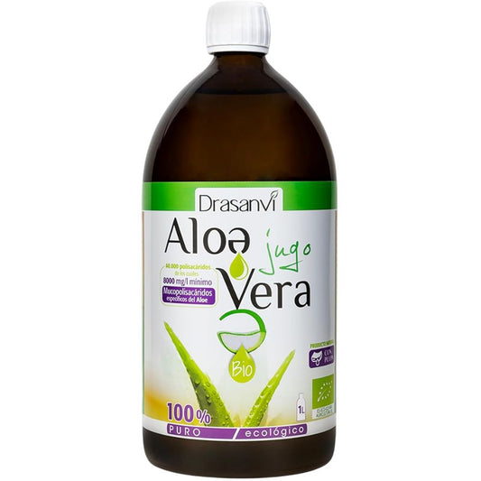 Jugo Aloe Vera SinGluten Bio 1L Drasanvi