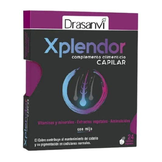 Xplendor Capilar SinGluten 24caps Drasanvi