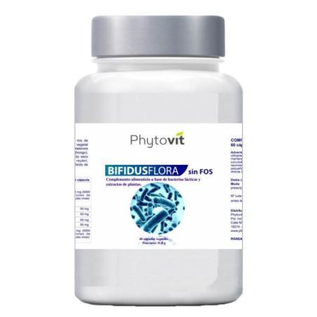Bifidusflora sin Fos 60 Vcaps, 1 unidad