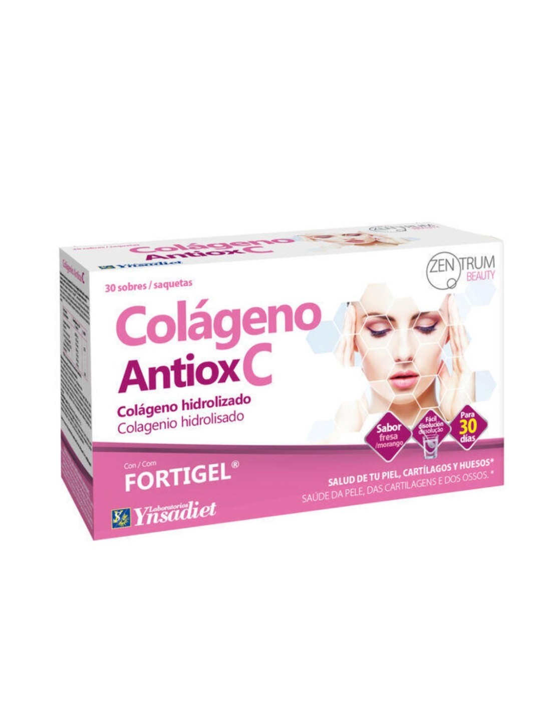 YNSADIET ZENTRUM COLAGENO ANTIOX FORTIGEL 30 sbrs.