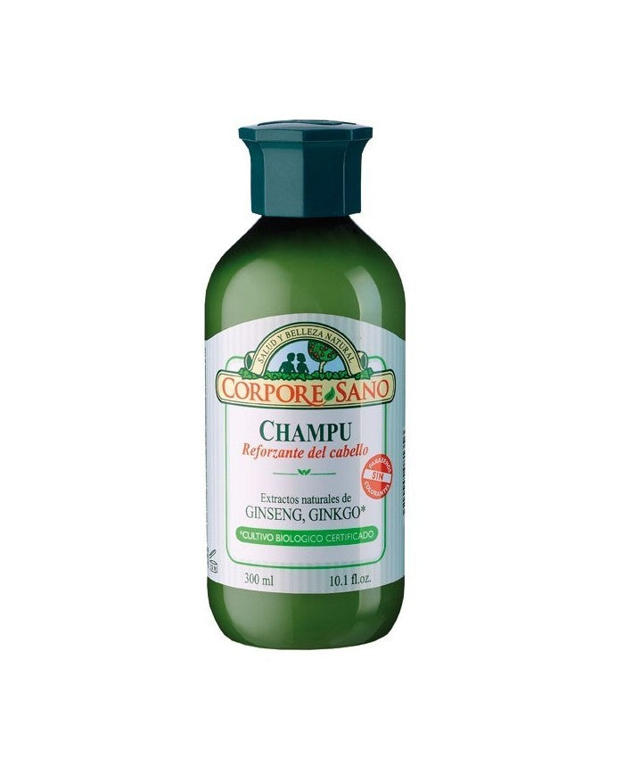 Corpore Sano Champú Reforzante Ginseng y Ginkgo