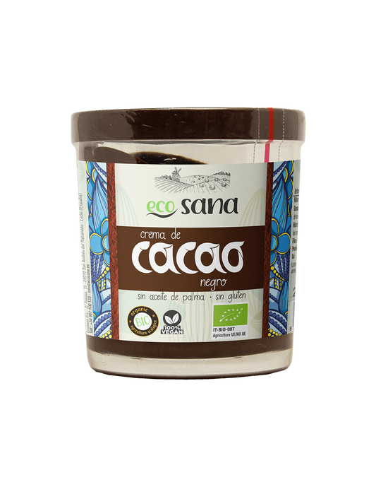 Crema Cacao Negro Bio 200G Ecosana