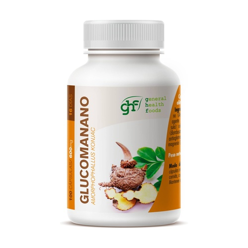 GHF Glucomanano 100 cápsulas de 600mg