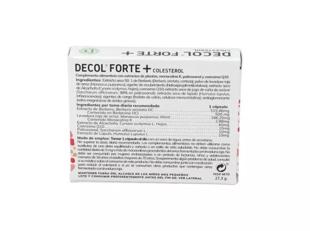 DECOL FORTE+  30 CAPSULAS
