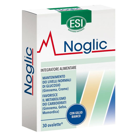 Noglic ESI 30 comprimidos suplemento natural para glucosa y lípidos