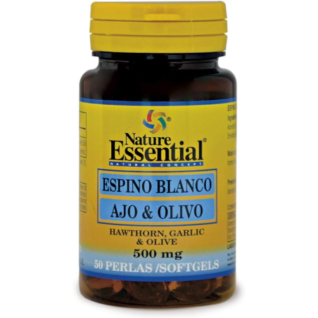 Espino + ajo + olivo 50per 500mg nature essential